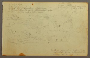 Dessin, étude de nuages, peut-être 1844 - Frederic Edwin Church