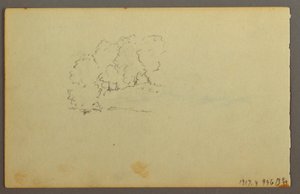 Dessin, nuages, 1844 - Frederic Edwin Church