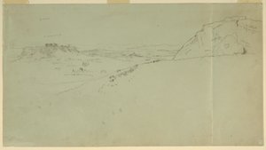 Dessin, Vue lointaine du côté nord de l