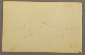 Dessin, Bordure de bois, 1844