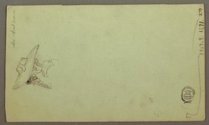 Dessin, études de figures, bateau à voile, études architecturales, peut-être 1868 - Frederic Edwin Church