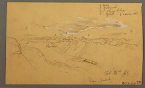Dessin, Hillside, février 1869 