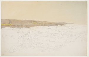 Dessin, Jérusalem, vue générale, avril ( ), 1868 - Frederic Edwin Church