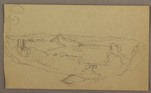 Dessin, paysage, mai-août 1865