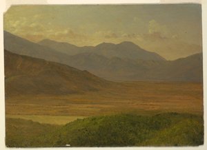 Dessin, paysage, mai 1865 - Frederic Edwin Church