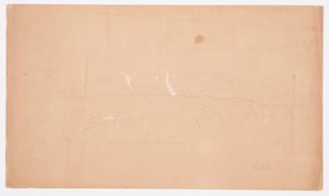 Dessin, mont Katahdin, depuis le lac Katahdin, Maine, 1852