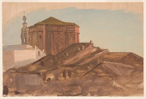 Dessin, Toits près de Sant