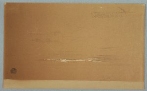 Dessin, paysage marin, côte du Labrador, juin ou juillet 1859 - Frederic Edwin Church