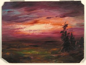 Crépuscule du soir - Frederic Edwin Church
