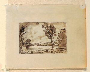 Paysage imaginaire avec