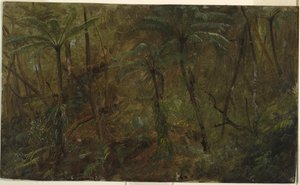 Dans les bois, Jamaïque - Frederic Edwin Church
