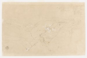 Paysage avec le mont Purese, Colombie - Frederic Edwin Church
