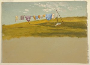 Linge étendu pour sécher