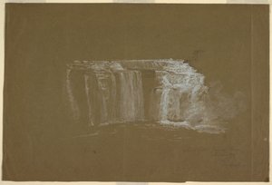 Chutes inférieures, rivière Genesee, Rochester, New York - Frederic Edwin Church