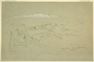 Mont Liban entre Yafoof et Baalbek - Frederic Edwin Church