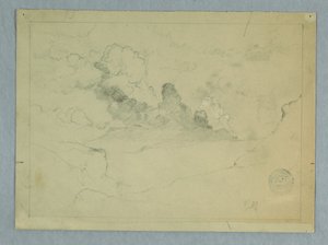 Éruption du Volcan Sangay, Équateur - Frederic Edwin Church