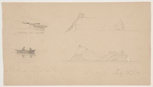 Croquis du Labrador - Frederic Edwin Church