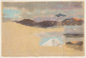 Études du mont Chimborazo, Équateur - Frederic Edwin Church