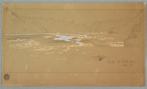 La rivière "Sous le tourbillon" - Frederic Edwin Church