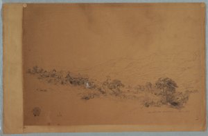 Vallée avec la scierie McAllisters, Colombie