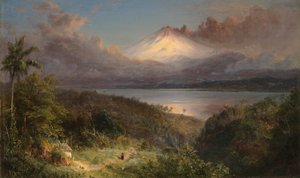 Vue de Cotopaxi - Frederic Edwin Church