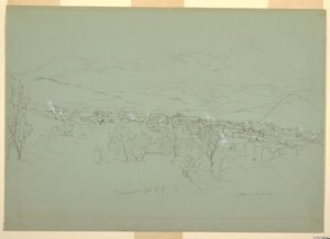 Vue de Guaranda, Équateur - Frederic Edwin Church