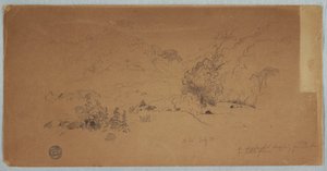 Vue de Toche, Colombie - Frederic Edwin Church