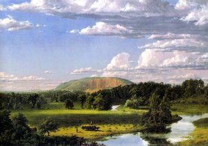 West Rock, New Haven - Frederic Edwin Church
