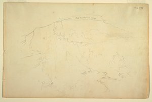 Colline boisée, montagnes Catskill