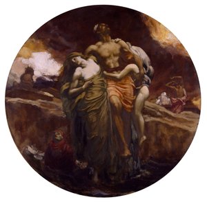 Et la mer rendit les morts qui étaient en elle - Frederic Leighton