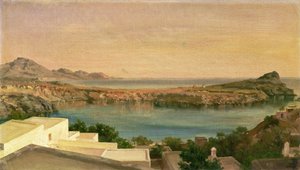Lindos, Rhodes, c.1867 - Frederic Leighton