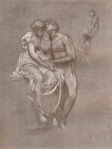 Études pour Wedded, 1882, 1897 - Frederic Leighton