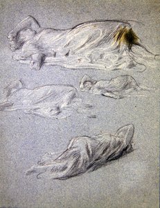 Étude pour Cymon et Iphigénie - Frederic Leighton