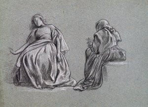 Tessa à la maison (pour Romola de George Eliot), 1863