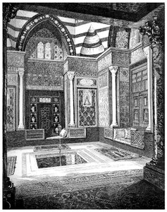 La salle arabe, vers 1880-1882 - Frederic Leighton
