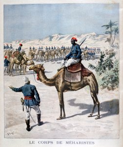 Corps de méharistes, 1894 - Frederic Lix