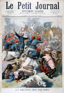 La défaite des Touaregs, 1894 - Frederic Lix