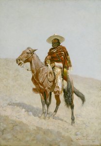 Un vaquero mexicain, 1890