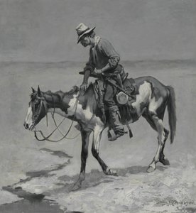 Un poney texan, 1889 - Frederic Remington