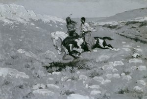 Cérémonie du cheval le plus rapide, vers 1900 - Frederic Remington