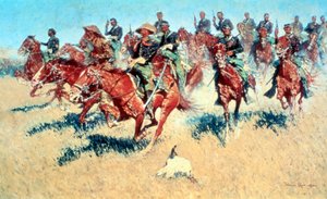 Sur les plaines du sud - Frederic Remington