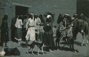 Village indien - Frederic Remington