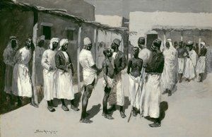 Marché aux esclaves - Frederic Remington