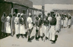 Marché des esclaves - Frederic Remington
