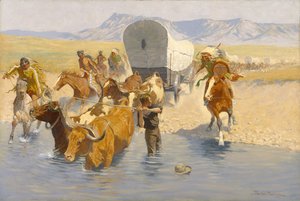 Les Émigrants, c.1904 - Frederic Remington