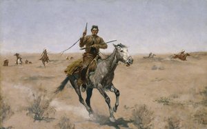 Le vol - Frederic Remington
