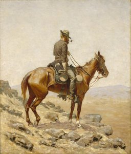Le guet - Frederic Remington
