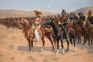 Le major mexicain - Frederic Remington