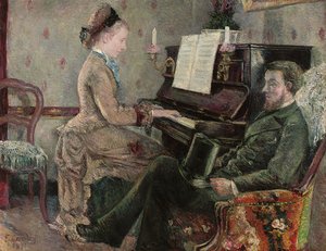 Un public captif, 1877 - Frederic Samuel Cordey