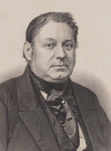 Portrait du pianiste et compositeur Amédée Méreaux 1802-1874 - Frederic Sorrieu